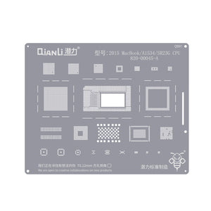 QIANLI Bumblebee Stencil QS91 For Apple MacBook (2015) A1534, SR23G, CPU 820-00045-A