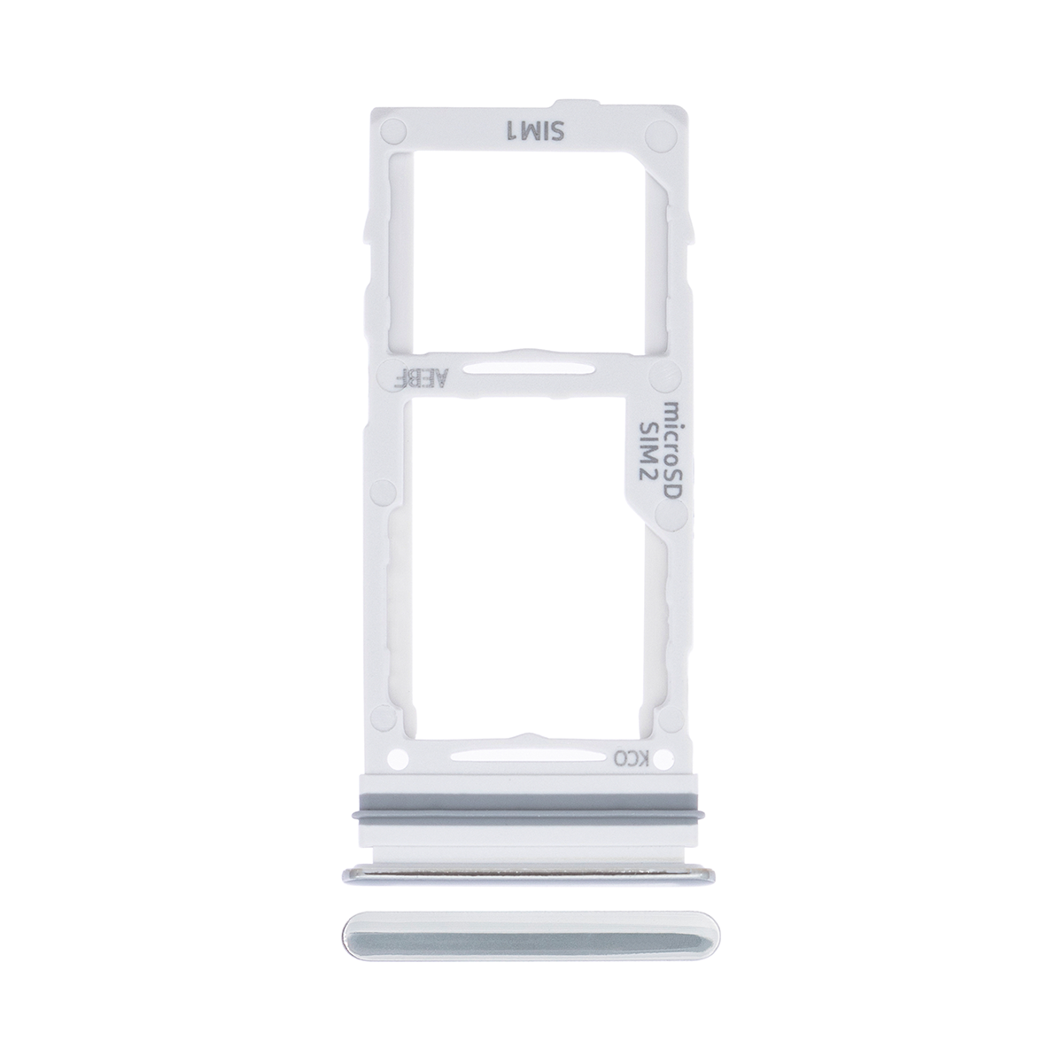 Samsung Galaxy A52 A525F, A526B, A72 A725F, A726B Sim kaarthouder Geweldig Wit OEM