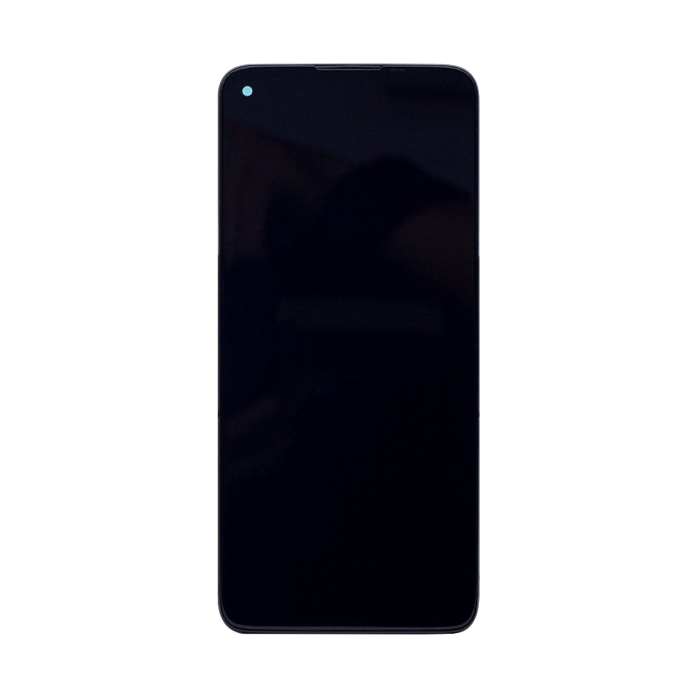 Motorola Moto G9 Plus Display en Digitizer met Frame Zwart OEM