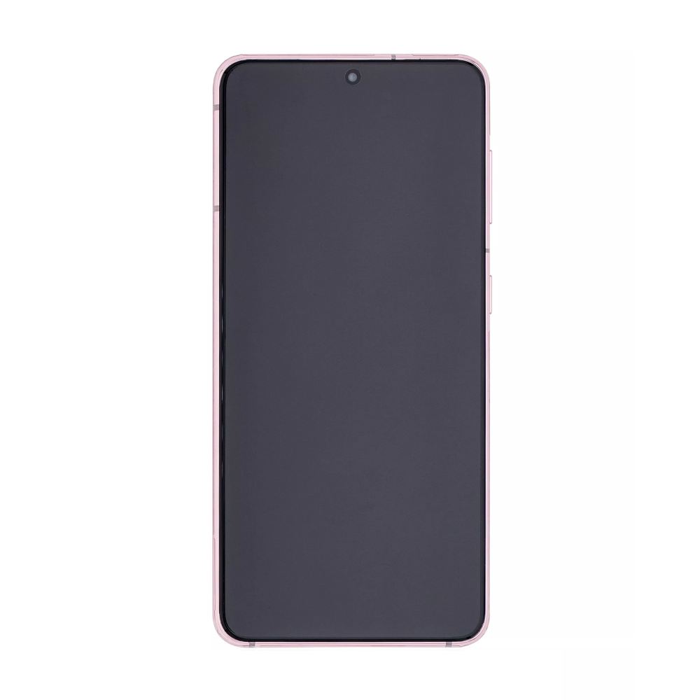 Samsung Galaxy S21 5G G991B Beeldscherm en Digitizer met Frame Fantoom Violet Service Pack