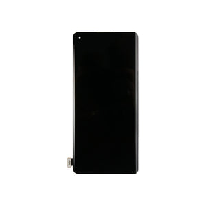 Oppo Reno 6 Pro 5G-scherm en digitizer zonder frame, zwart, OEM