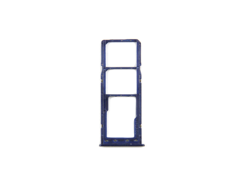 Samsung Galaxy A10 A105F Sim kaarthouder blauw OEM