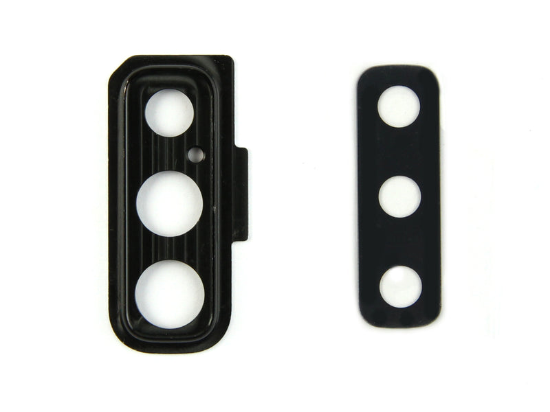 Samsung Galaxy A7 (2018) A750F Camera Lens Cover With Frame Black Original