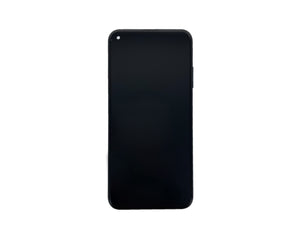 Huawei P40 Lite E-scherm en digitizer met frame Midnight Black OEM