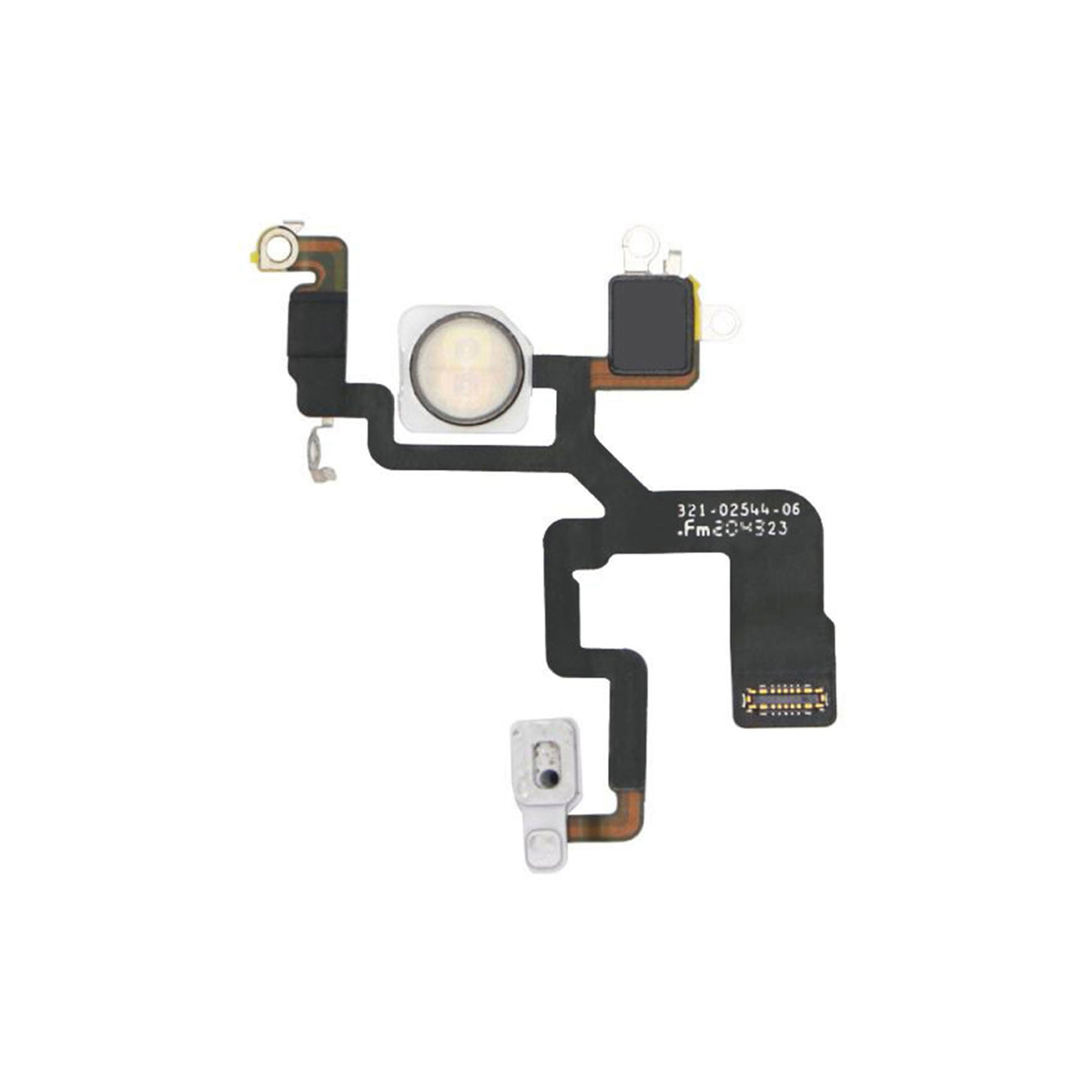 For Apple 12 Pro Max Zaklamp en microfoon flex getrokken