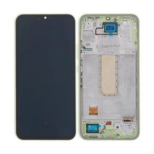 Samsung Galaxy A34 5G A346B Scherm en Digitizer met Frame Lime Soft-OLED