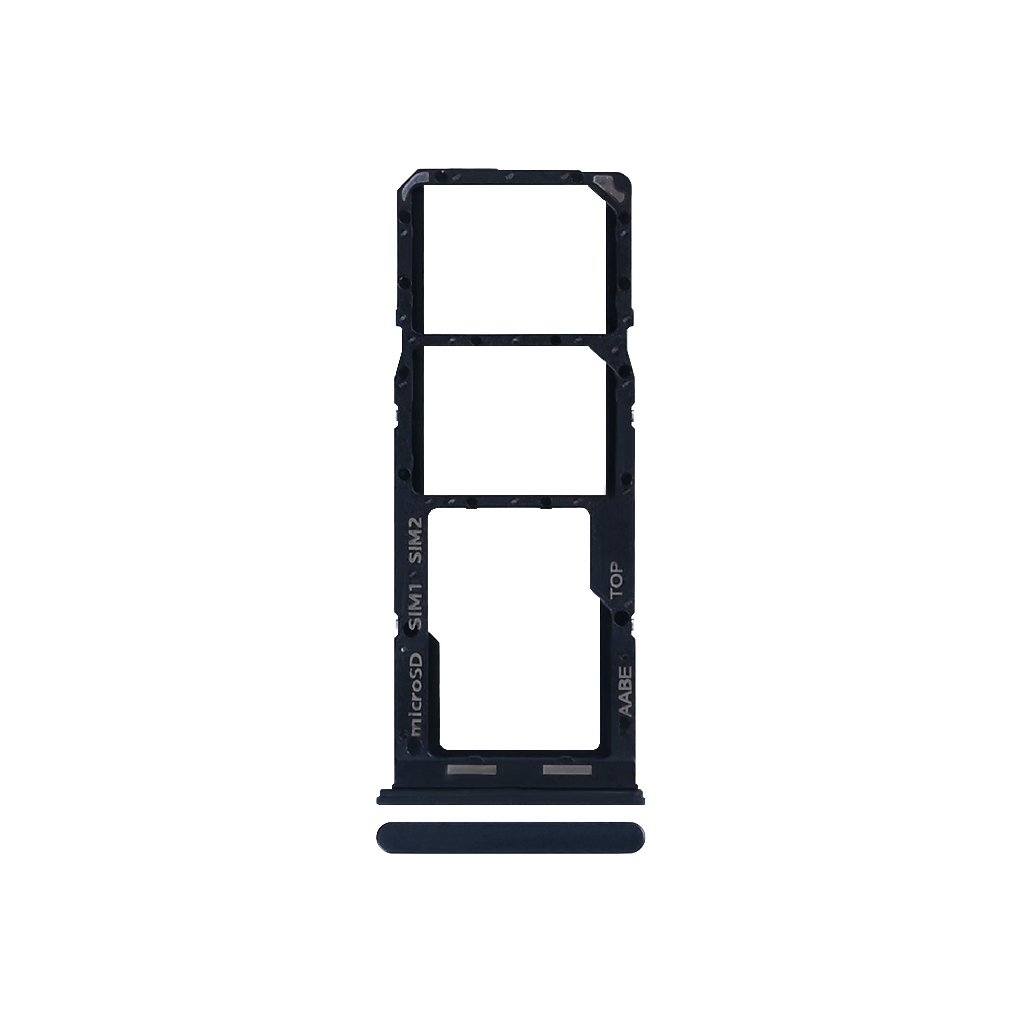 Samsung Galaxy A12 A125F Sim Kaarthouder Zwart OEM