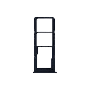 Samsung Galaxy A12 A125F Sim Kaarthouder Zwart OEM