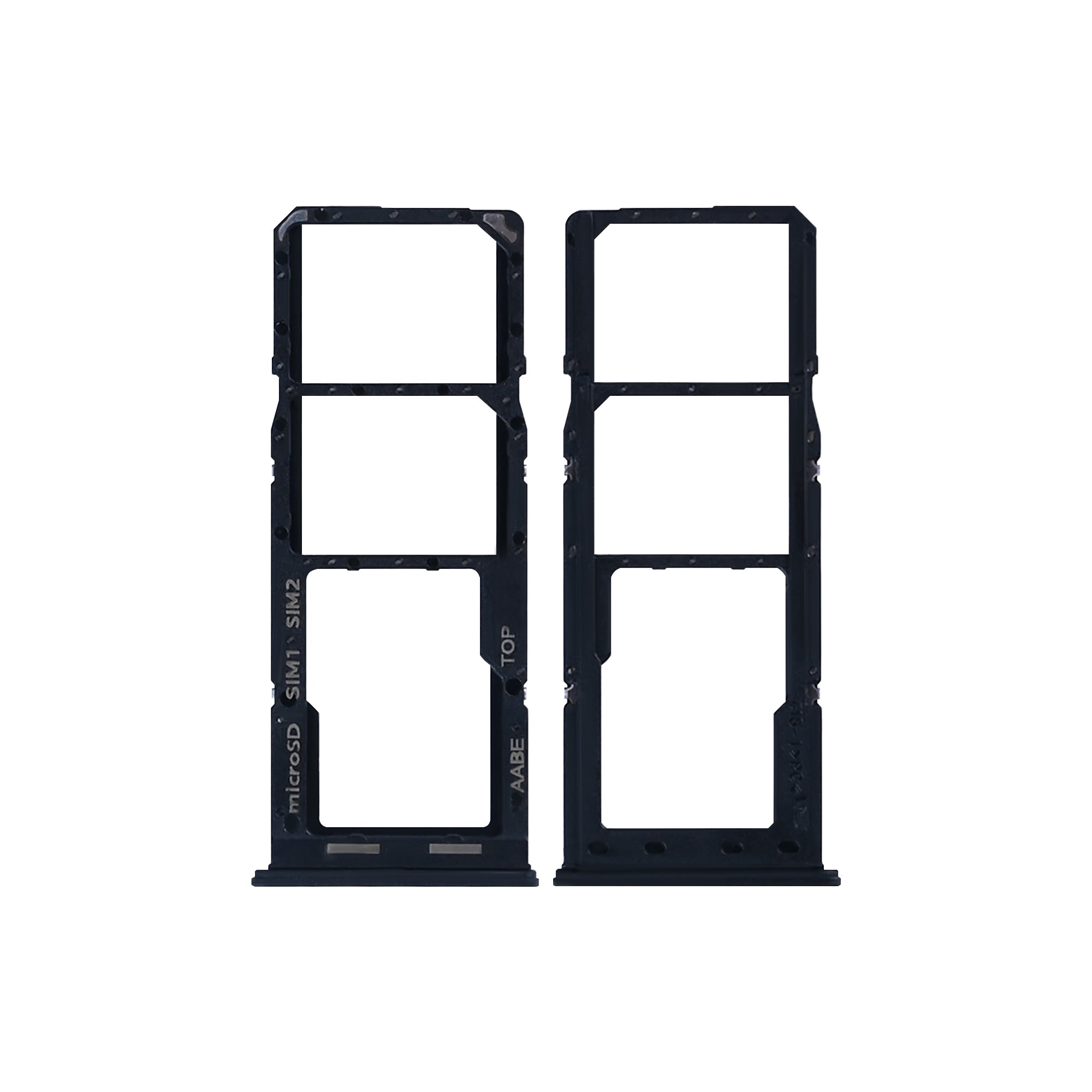 Samsung Galaxy A12 A125F Sim Kaarthouder Zwart OEM