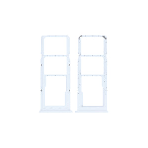 Samsung Galaxy A12 A125F Sim Kaarthouder Wit OEM