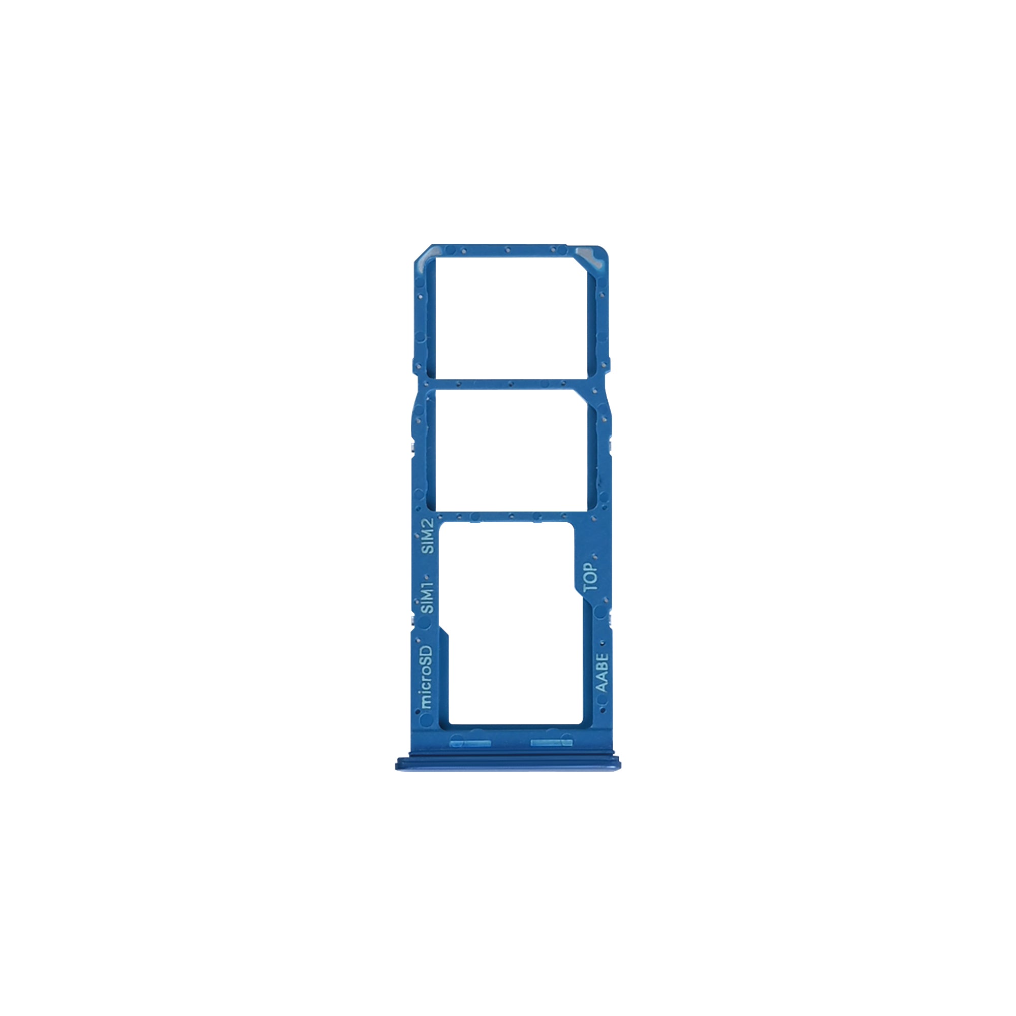 Samsung Galaxy A12 A125F Sim Kaarthouder Blauw OEM