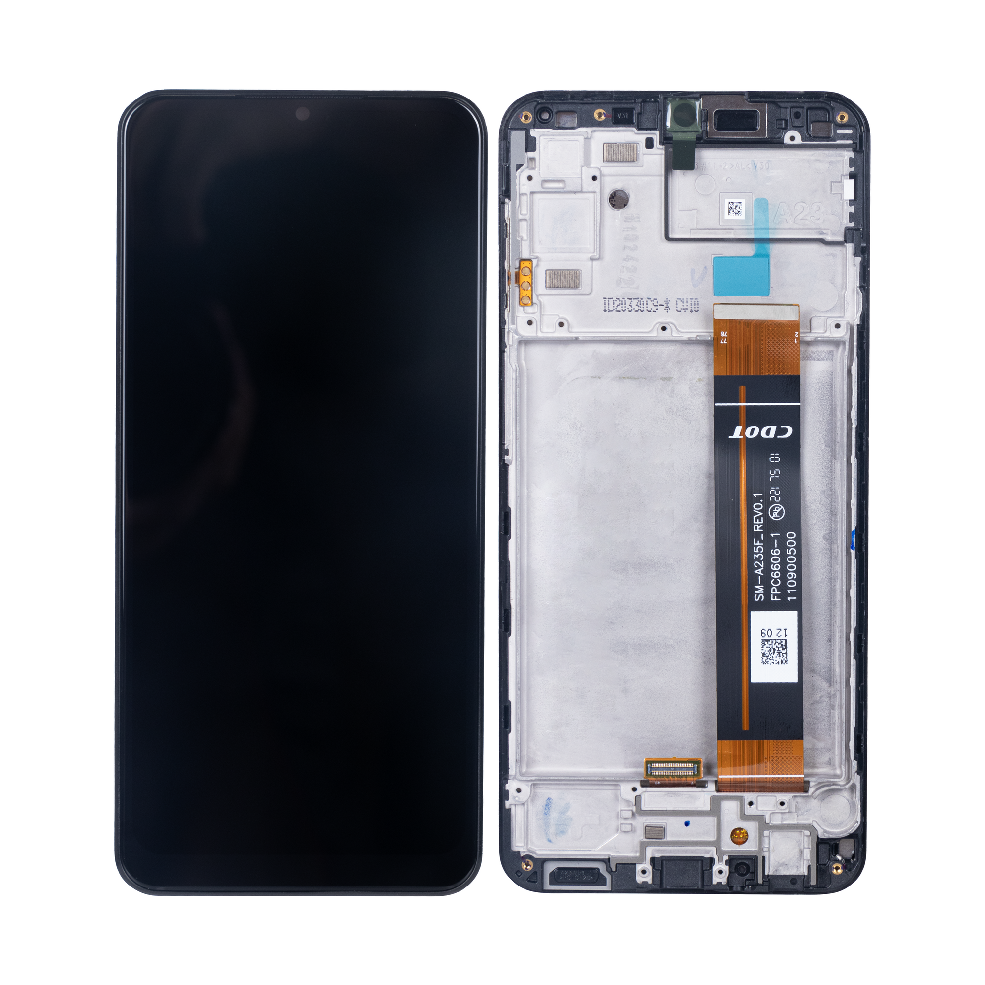 Samsung Galaxy A23 A235F Display en Digitizer met Frame Zwart OEM