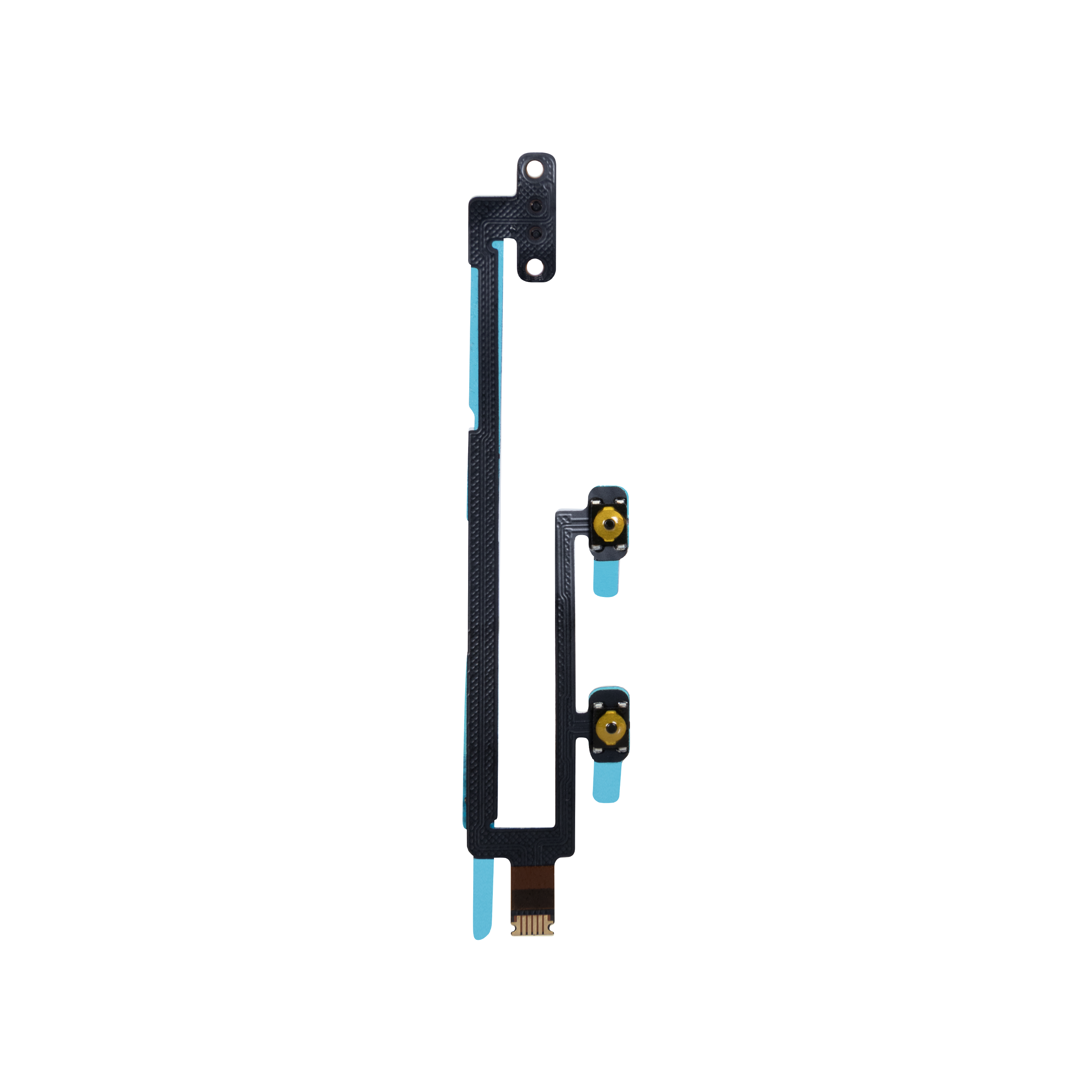 For Apple 10,2 inch (2019, 2020), iPad 9,7 inch (2017, 2018) Stroom- en volumeknopkabel getrokken