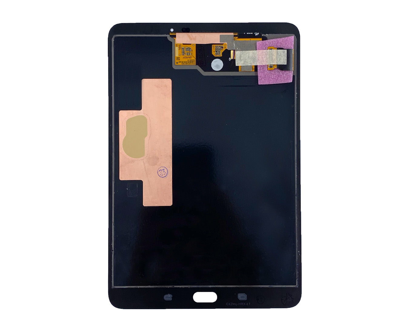 Samsung Galaxy Tab S2 8.0 T710 Scherm en digitizer zonder frame Zwart Service Pack