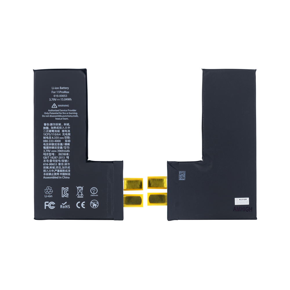 For Apple 11 Pro Max-batterij (puntlassen vereist) Geen BMS/IC OEM