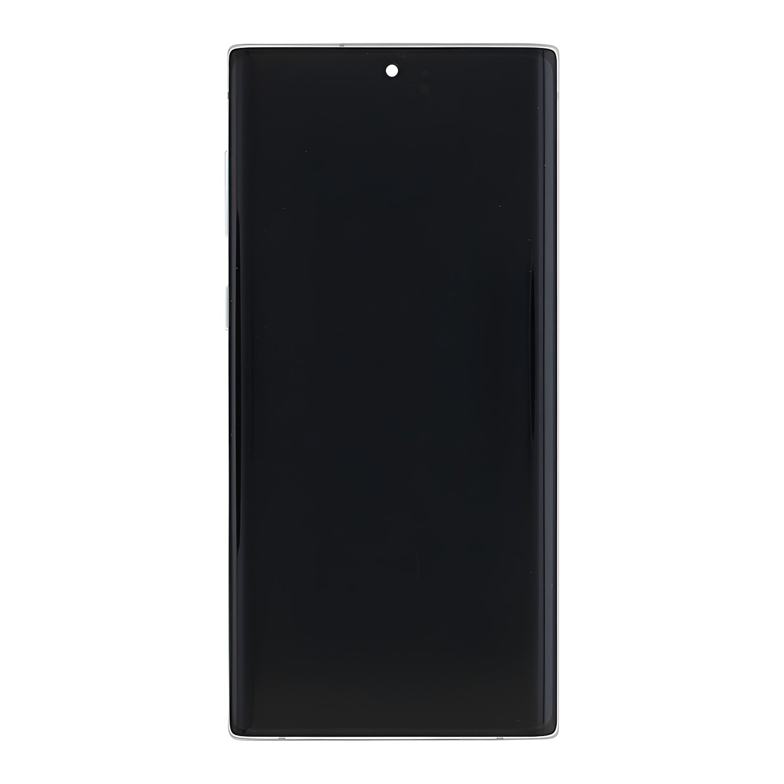 Samsung Galaxy Note 10 N970F Beeldscherm en Digitizer met frame Aura Wit Service Pack
