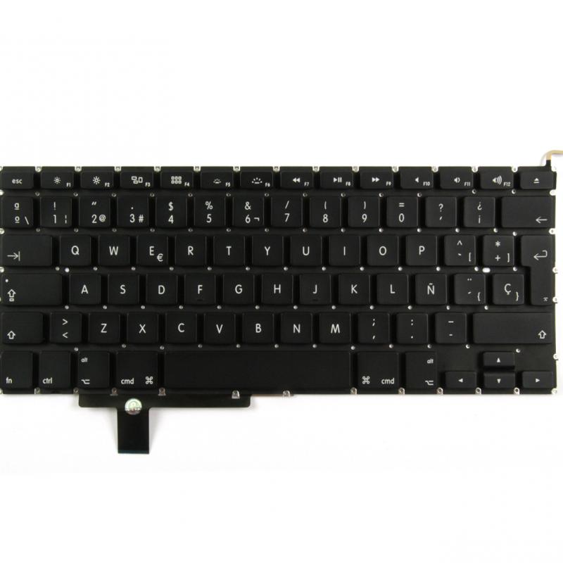 For Apple Pro (2009-2011) A1297 Toetsenbord ESP Zwart Getrokken