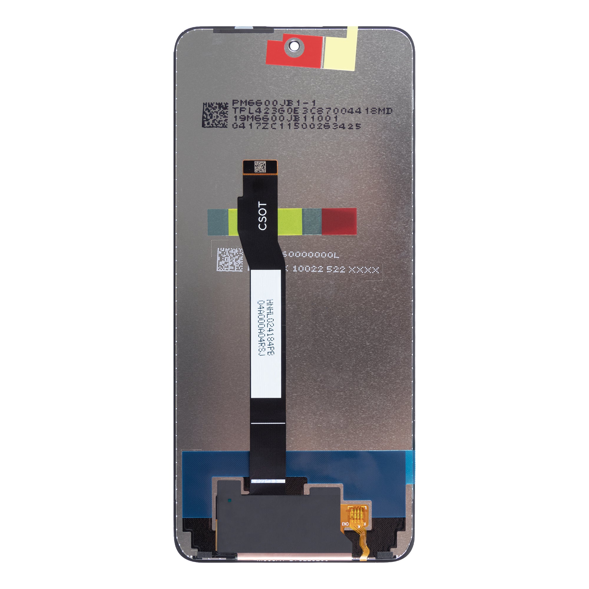 Xiaomi Redmi Note 11T Pro scherm en Digitizer zonder frame zwart OEM