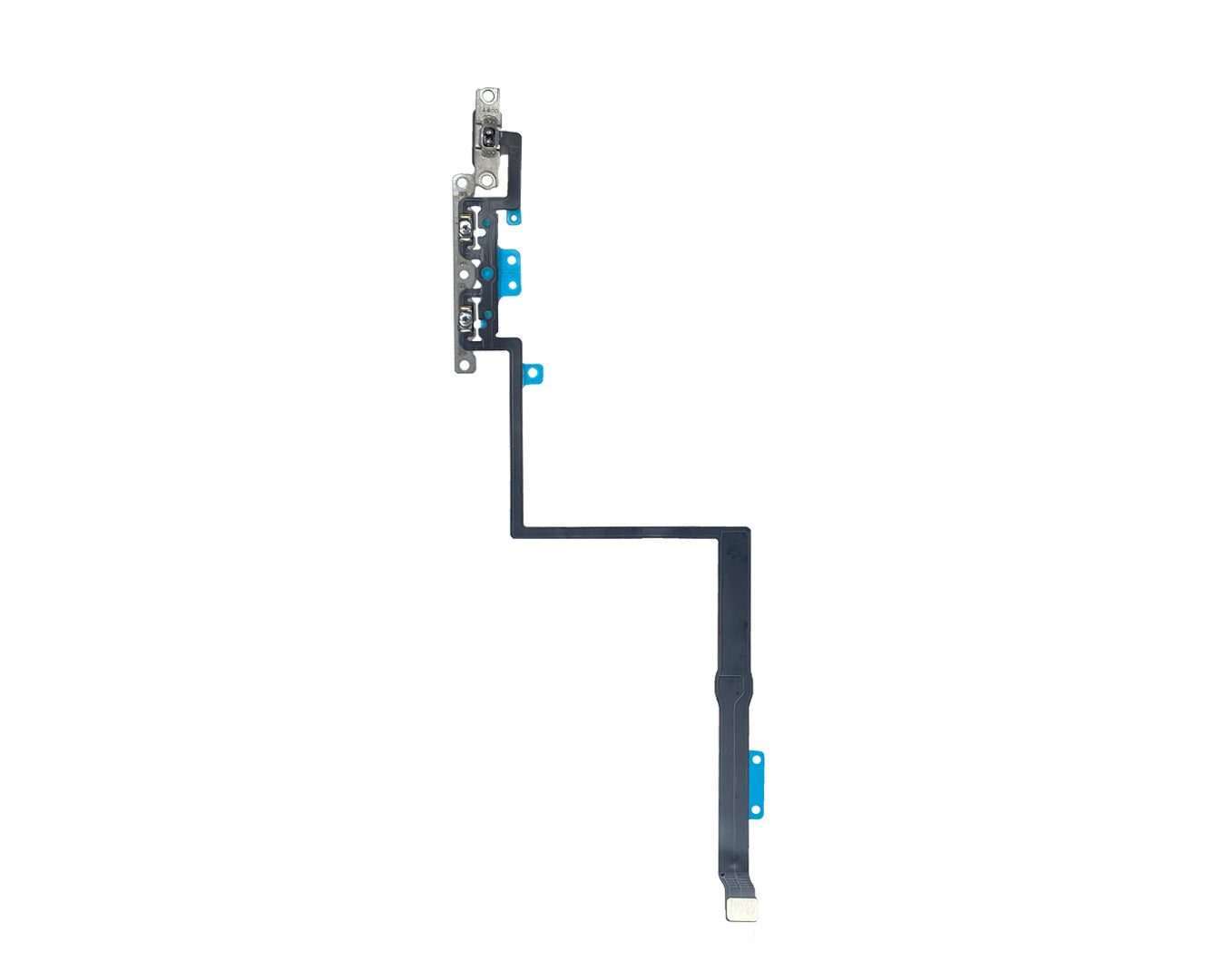 For Apple 11 Pro Max Volume- en dempingsschakelaar Flex getrokken
