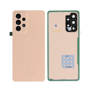 Samsung Galaxy A53 5G A536B Achterkant Cover Met Lens Awesome Peach OEM