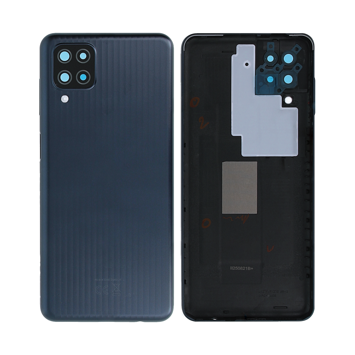 Samsung Galaxy M12 M127F achterkant met lens, zwart OEM