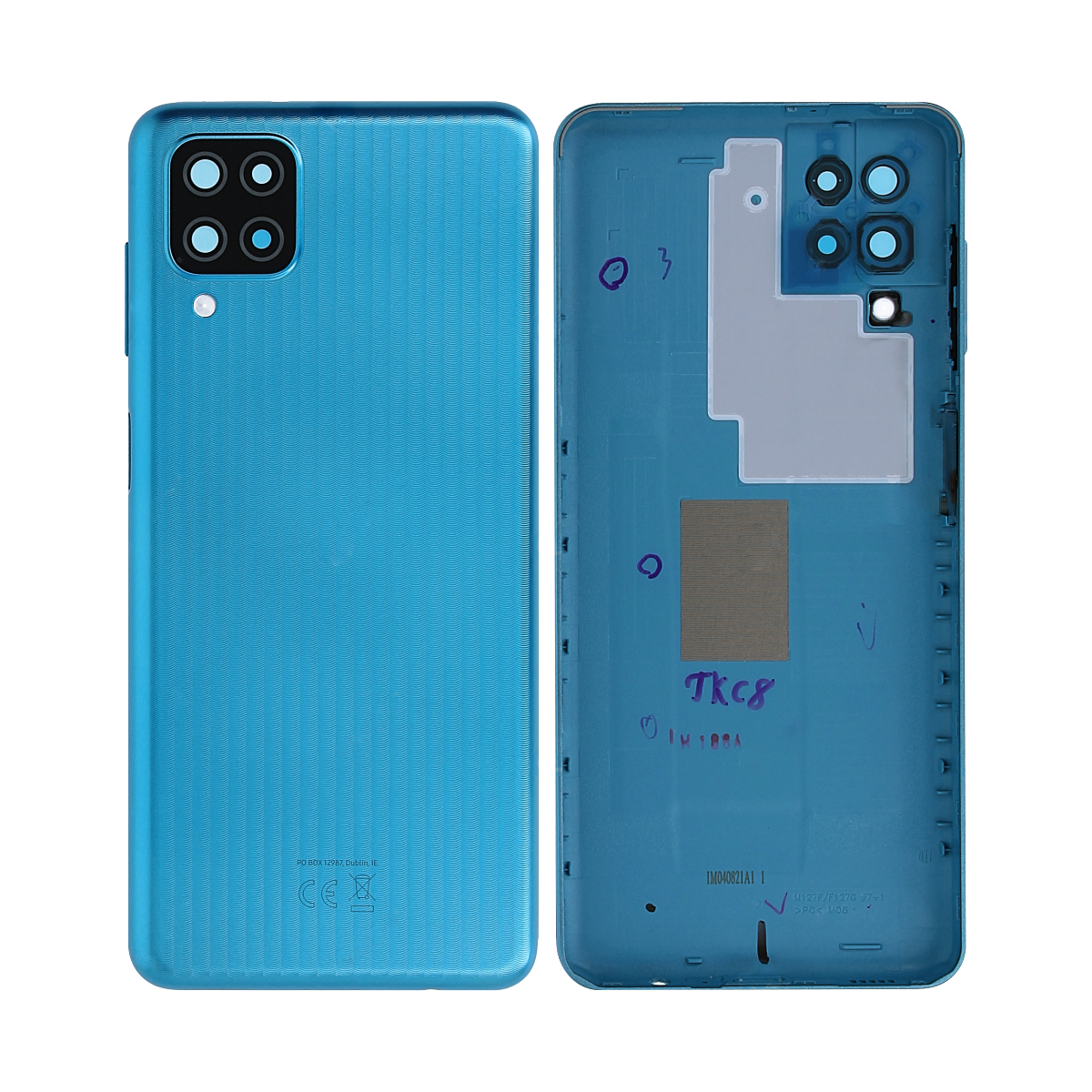 Samsung Galaxy M12 M127F achterkant met lens groen OEM