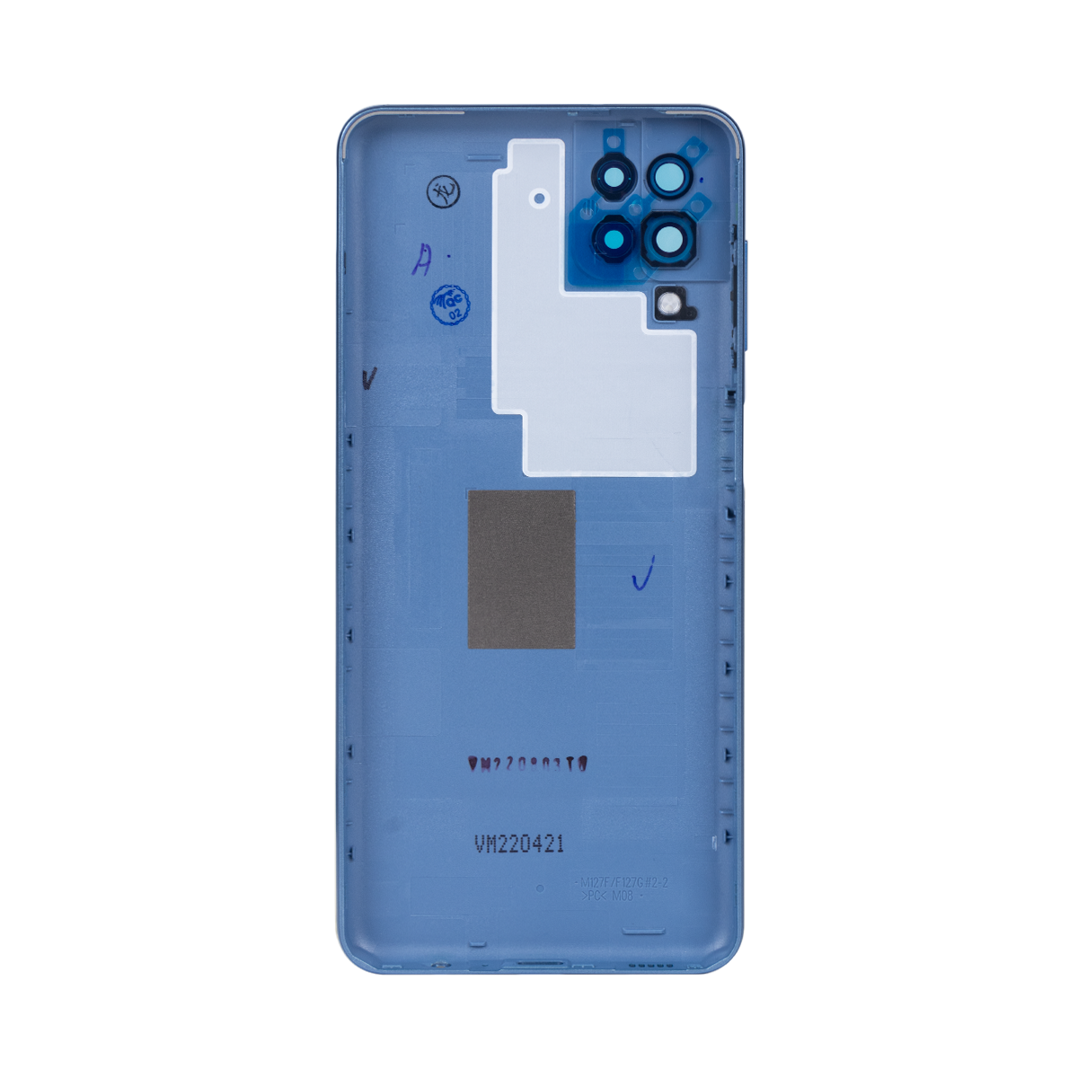 Samsung Galaxy M22 M225F achterkant met lens lichtblauw OEM
