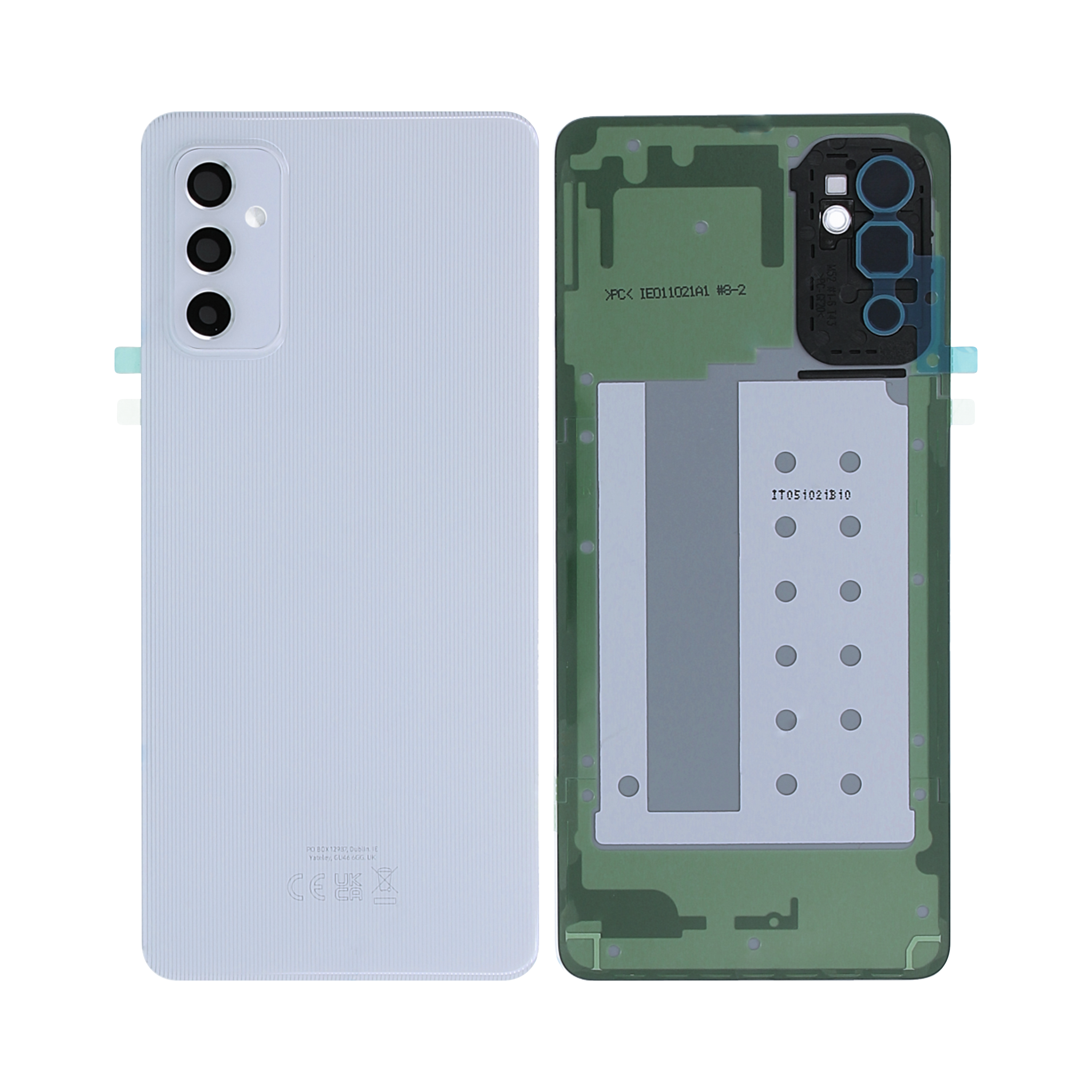 Samsung Galaxy M52 M526B Achterkant Cover Met Lens Wit OEM