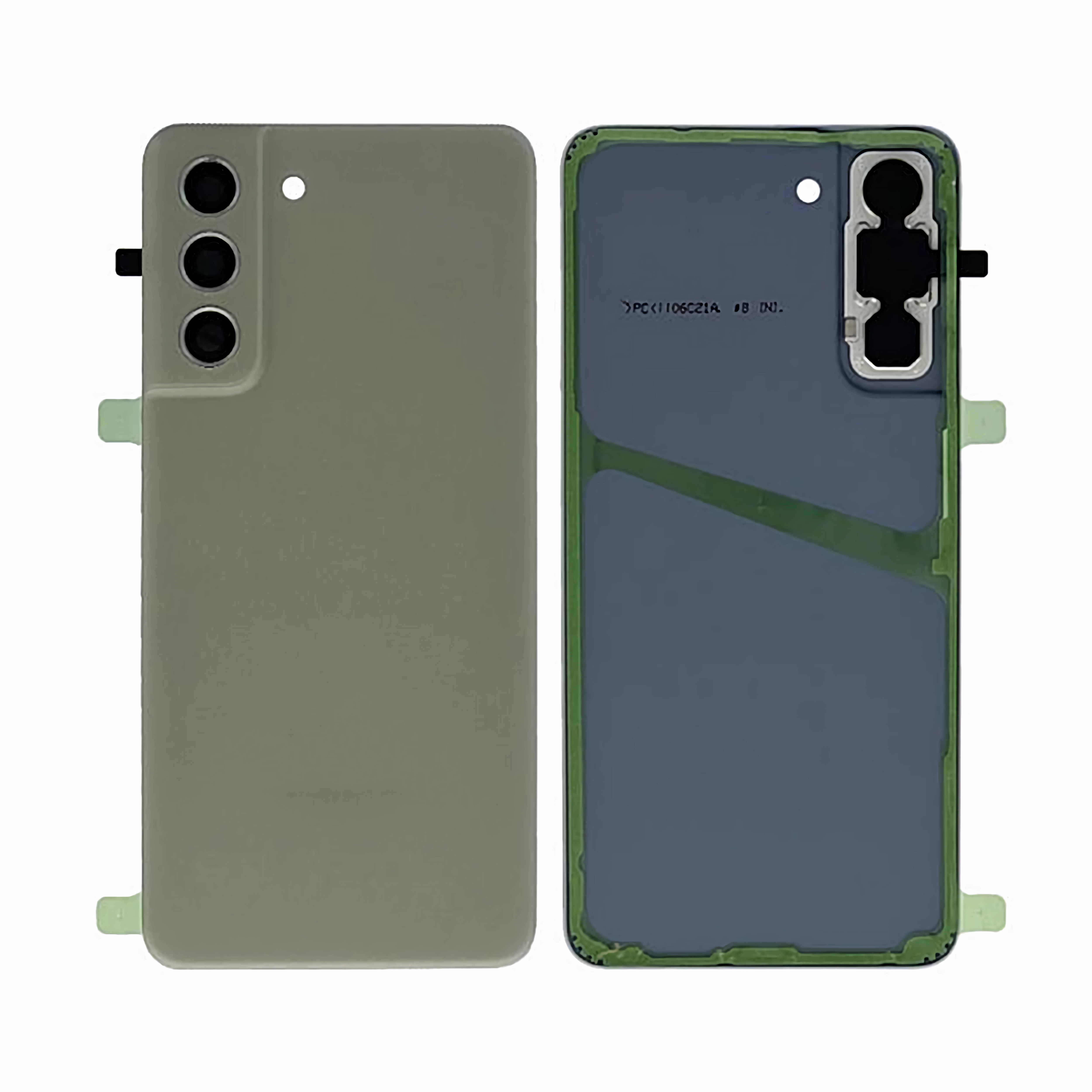 Samsung Galaxy S21 FE G990B achterkant met lens, olijfgroen, OEM