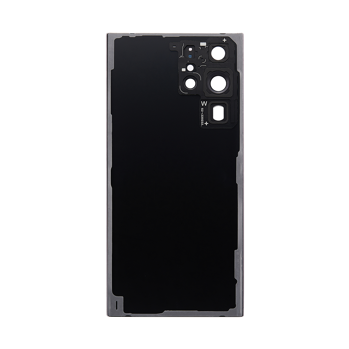 Samsung Galaxy S22 Ultra S908B achterkant met lens, bordeauxrood OEM