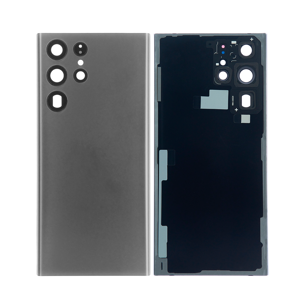 Samsung Galaxy S22 Ultra S908B achterkant met lens grafiet OEM