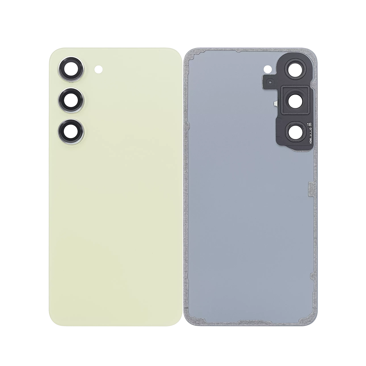 Samsung Galaxy S23 S911B achterkant met lens limoen OEM