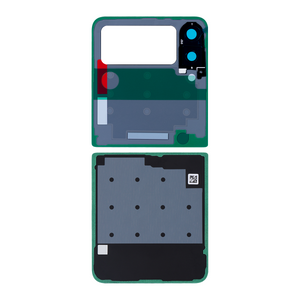 Samsung Galaxy Z Flip3 5G F711B achterkant met lens grijs OEM