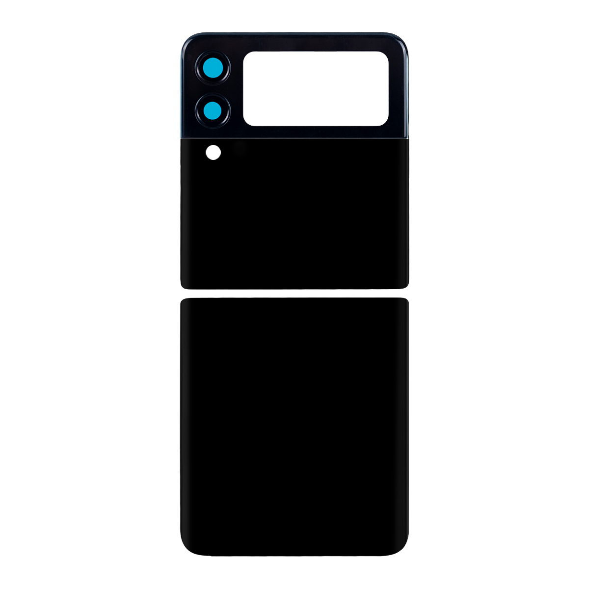 Samsung Galaxy Z Flip3 5G F711B achterkant met lens Phantom Black OEM