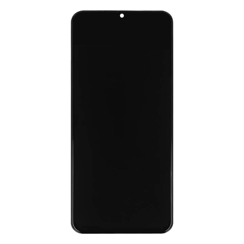 Samsung Galaxy M13 M135F Beeldscherm en Digitizer met Frame Zwart Service Pack