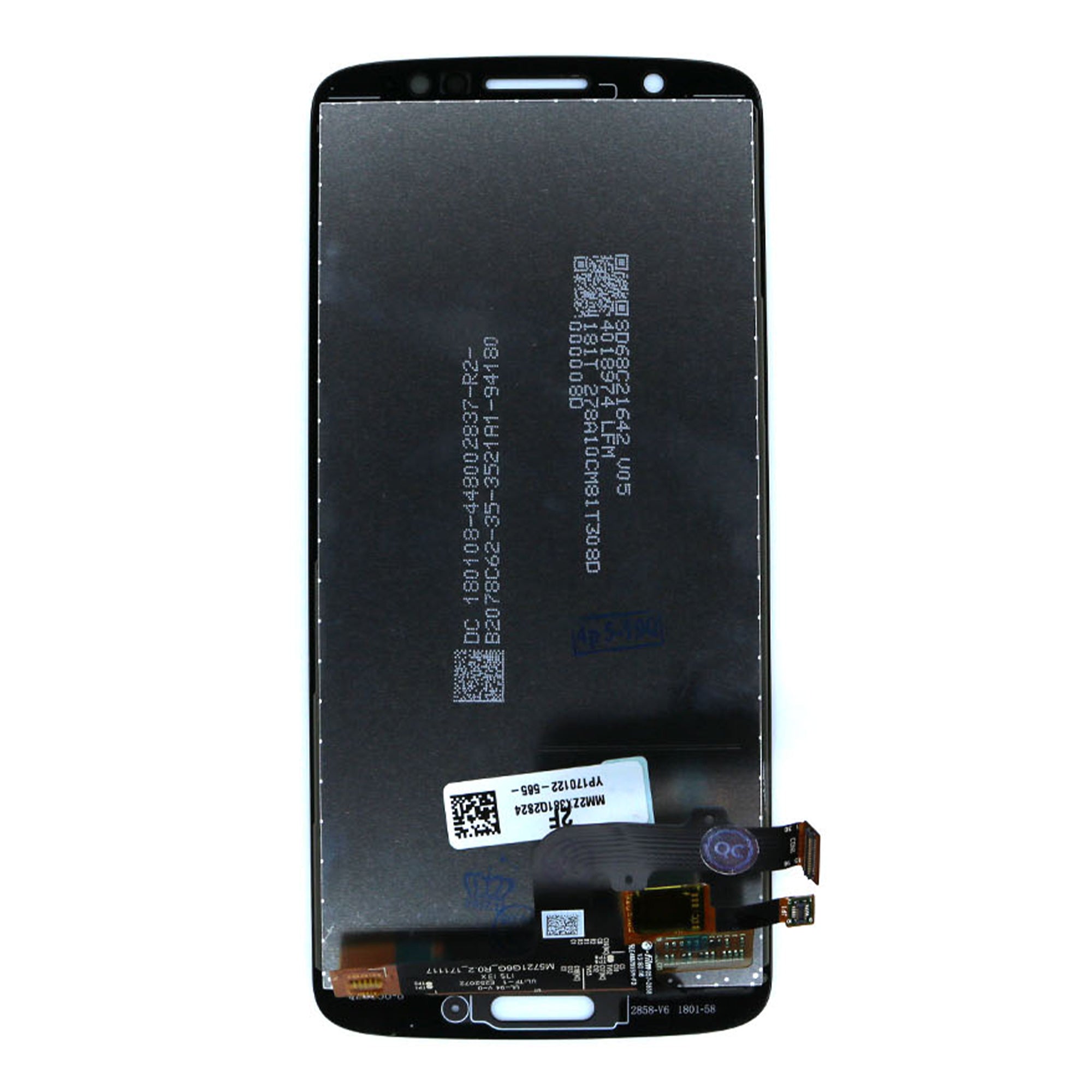 Motorola Moto G6 Scherm en Digitizer Zonder Frame Zwart OEM