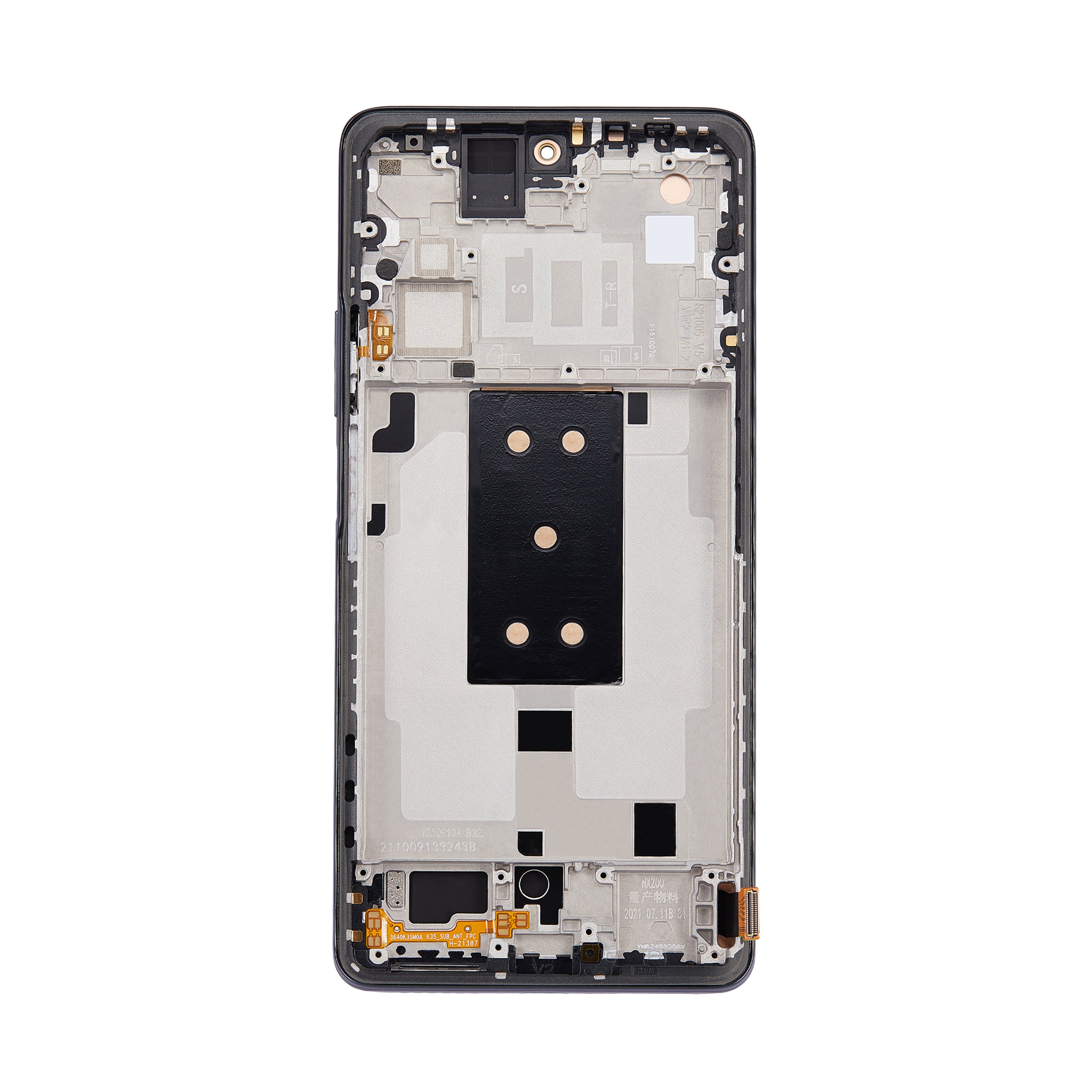 Xiaomi 11T, 11T Pro 5G-scherm en digitizer met frame, zwart OEM