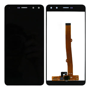 Huawei Y6 (2017) scherm en digitizer zonder frame, zwart, OEM