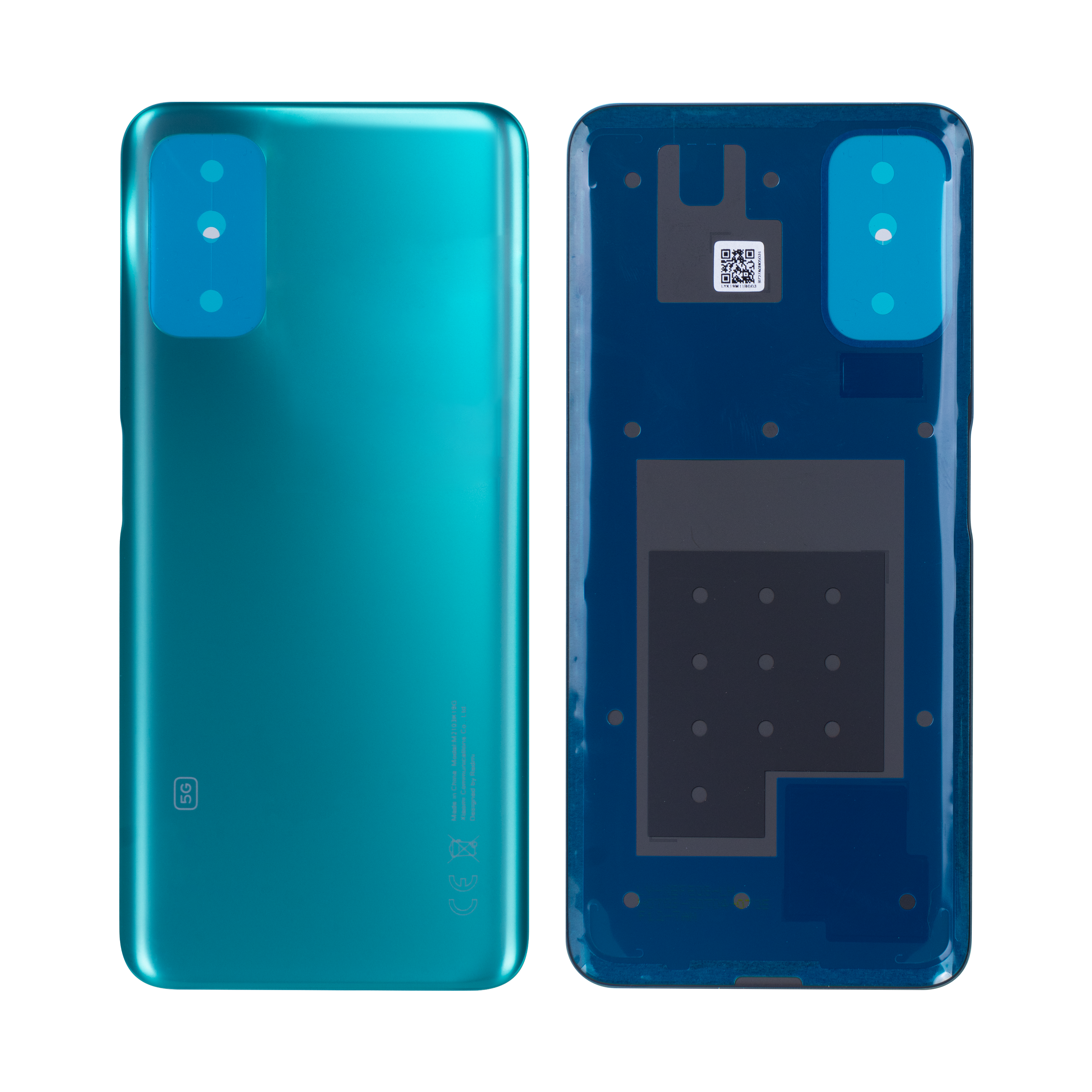 Xiaomi Redmi Note 10 5G achterkant zonder lens Aurora Green OEM