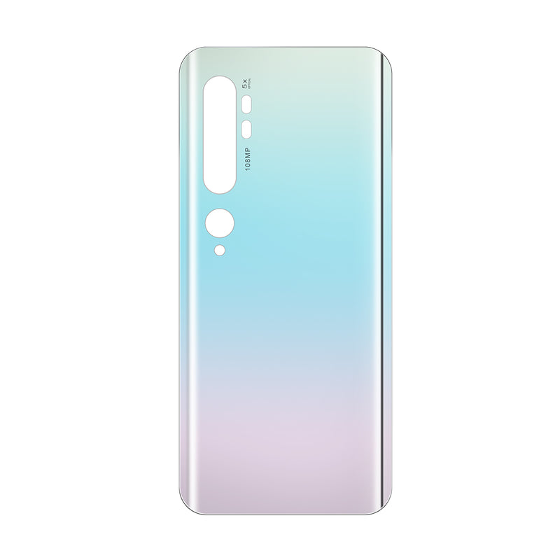 Xiaomi Mi Note 10, Mi Note 10 Pro achterkant zonder lens Glacier White OEM