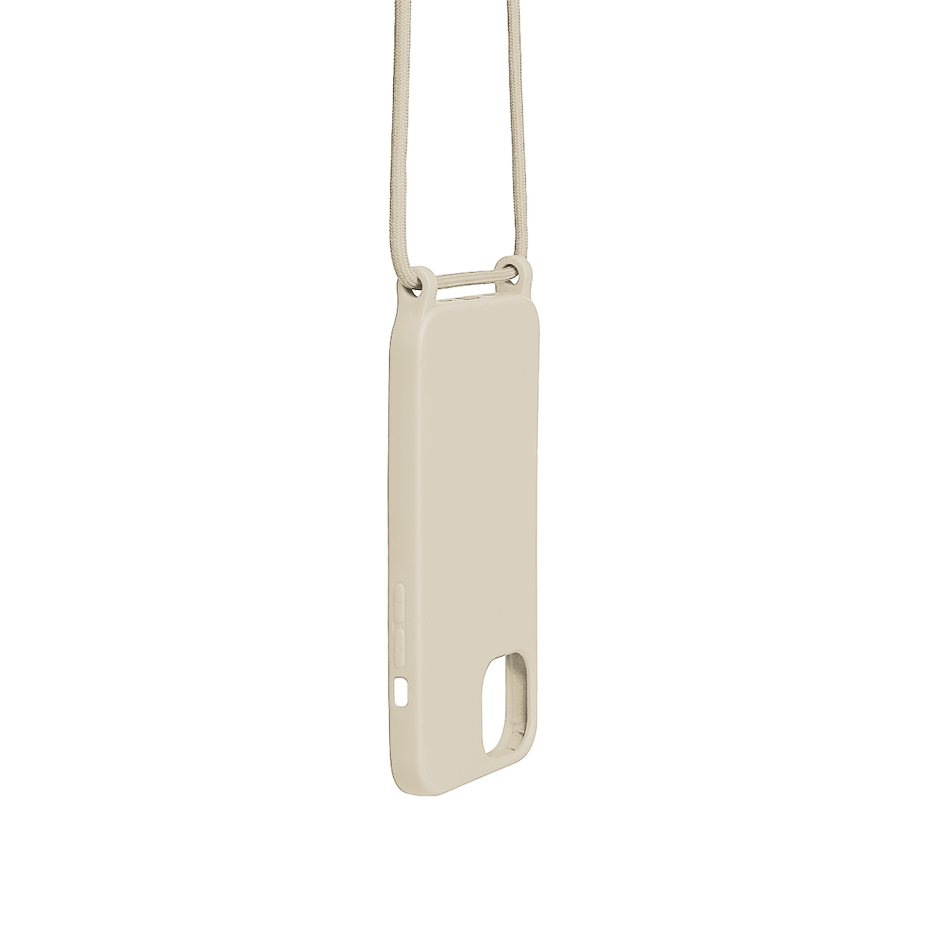 Rixus TPU Halsband Koorddekking For Apple iPhone 15 Pro Goud