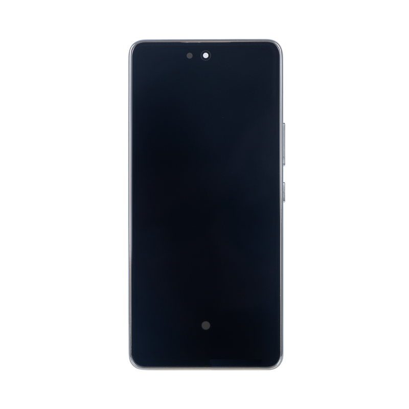 Samsung Galaxy A53 5G A536B Beeldscherm en Digitizer met Frame Wit Soft-OLED