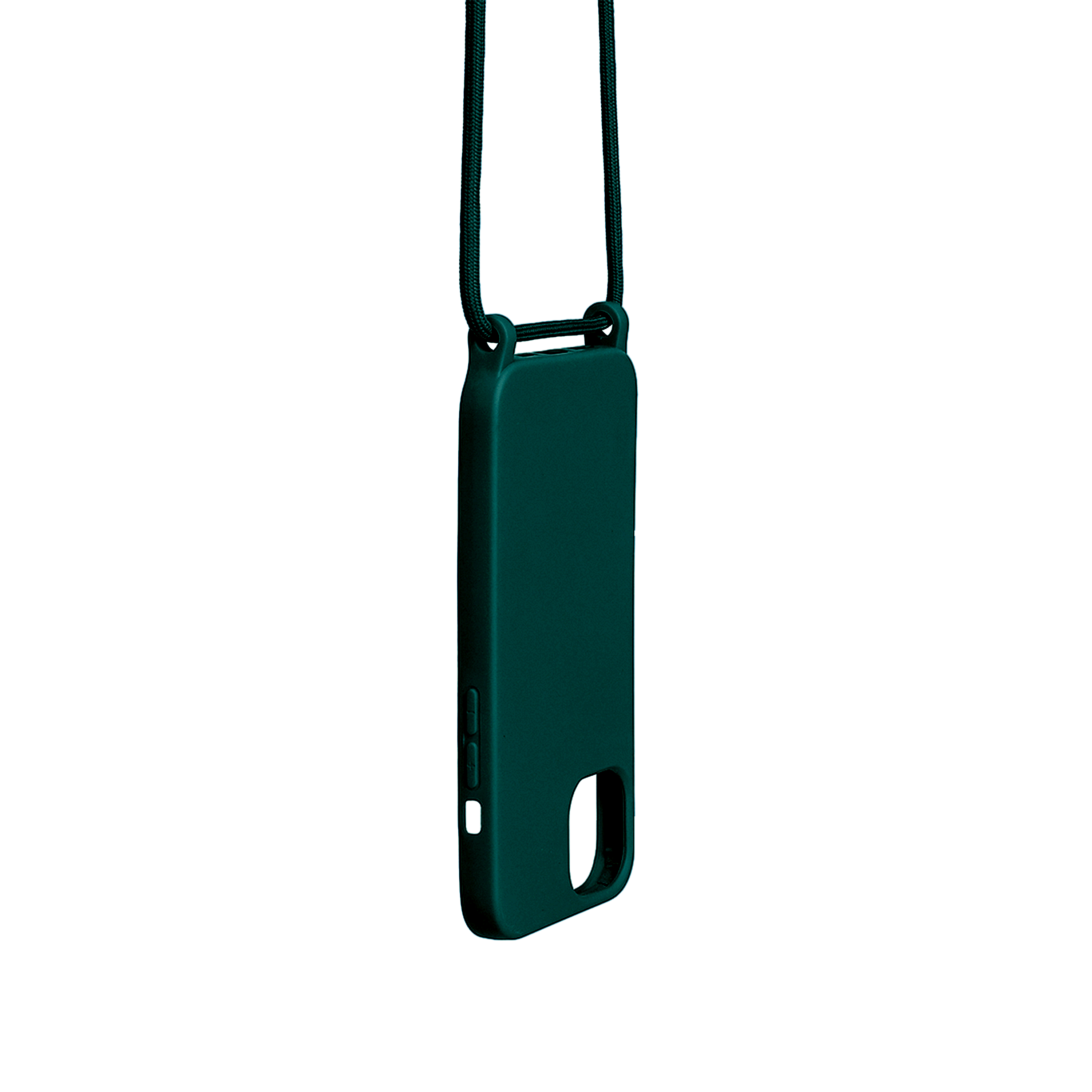 Rixus TPU Halskoorddekking For Apple iPhone 15 Pro Max Donkergroen