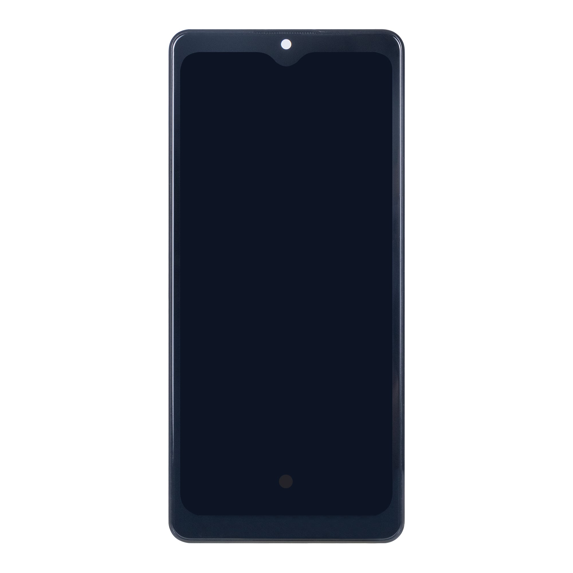 Samsung Galaxy A42 5G A426B Scherm en Digitizer met Frame Prismapunt Zwart Soft-OLED