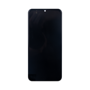Samsung Galaxy M30 M305F, M30s M307F, M21 M215F, M31 M315F Display en digitizer met frame Zwart Soft-OLED
