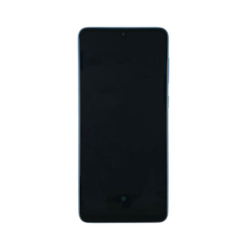 Samsung Galaxy A33 5G A336B Scherm en Digitizer met frame Ontzagwekkende blauwe Soft-OLED