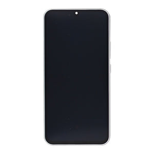 Samsung Galaxy A34 5G A346B Beeldscherm en Digitizer met Frame Zilver Service Pack