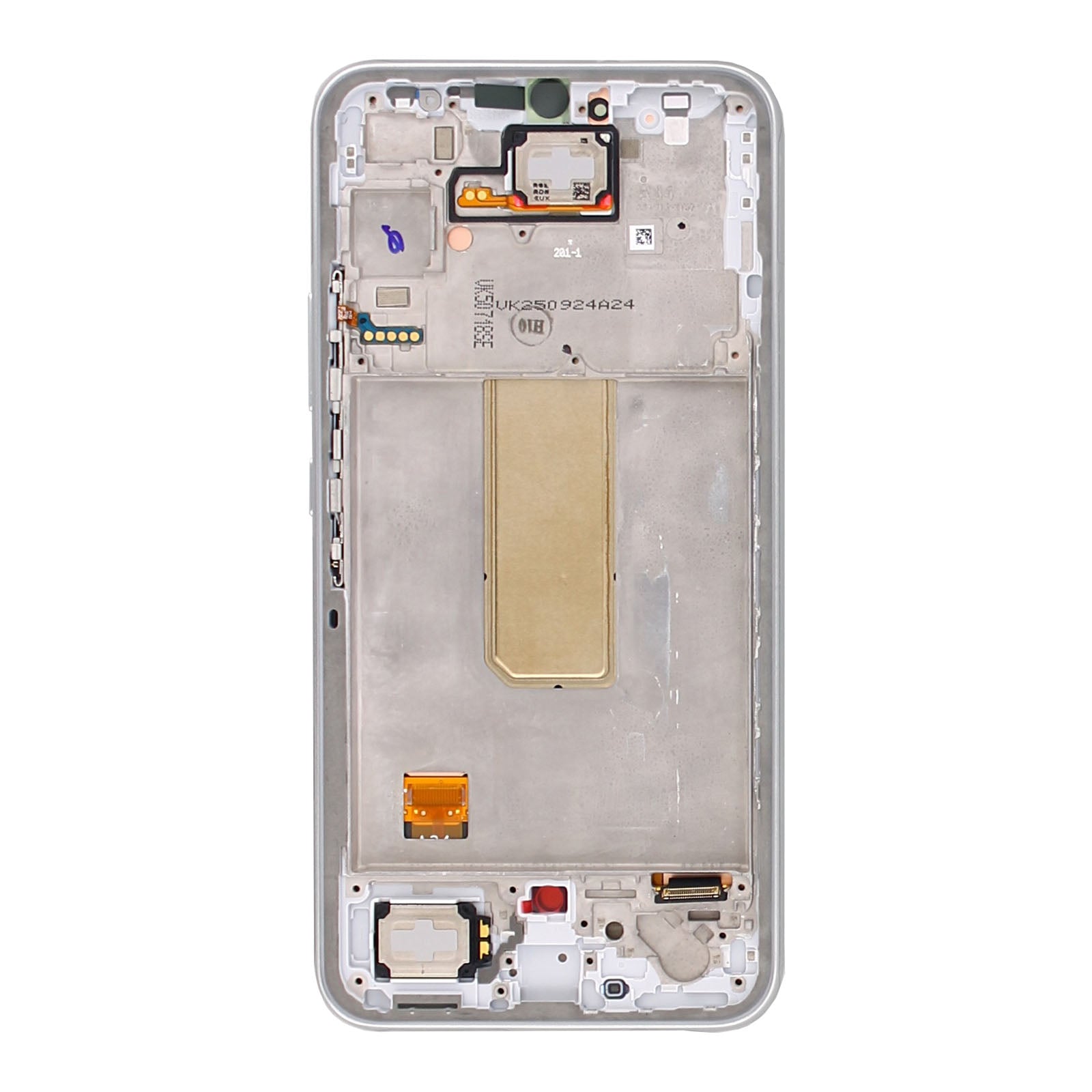 Samsung Galaxy A34 5G A346B Beeldscherm en Digitizer met Frame Zilver Service Pack