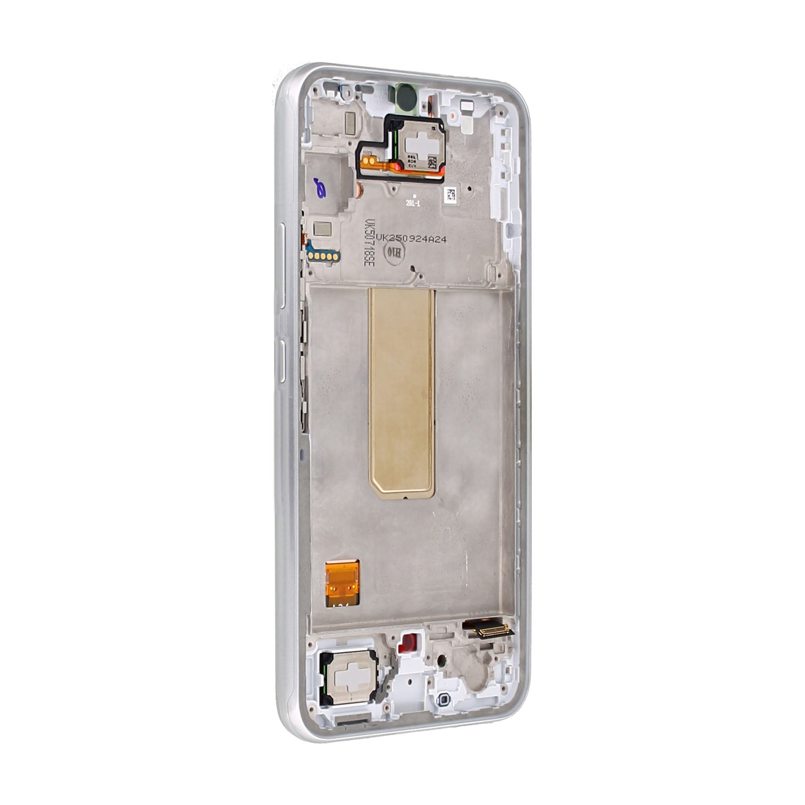 Samsung Galaxy A34 5G A346B Beeldscherm en Digitizer met Frame Zilver Service Pack
