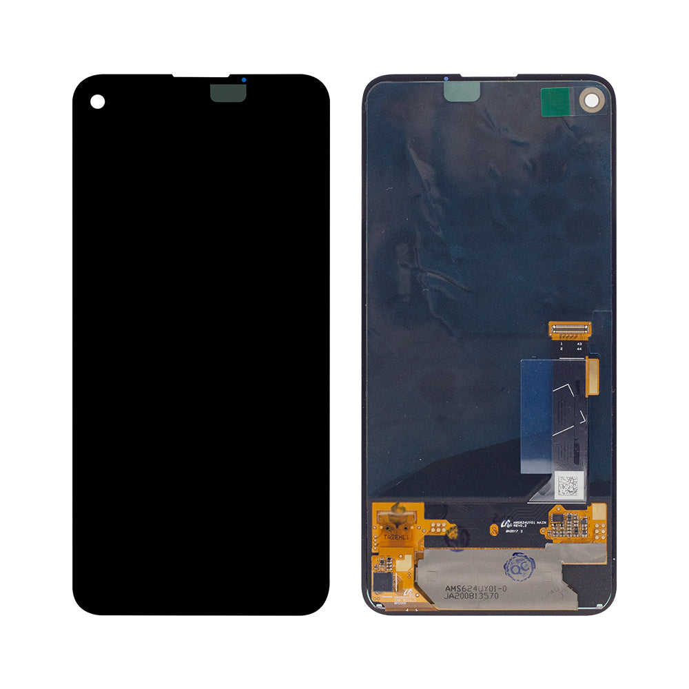 Google Pixel 4A 5G Scherm en Digitizer Zonder Frame Zwart Refurbished
